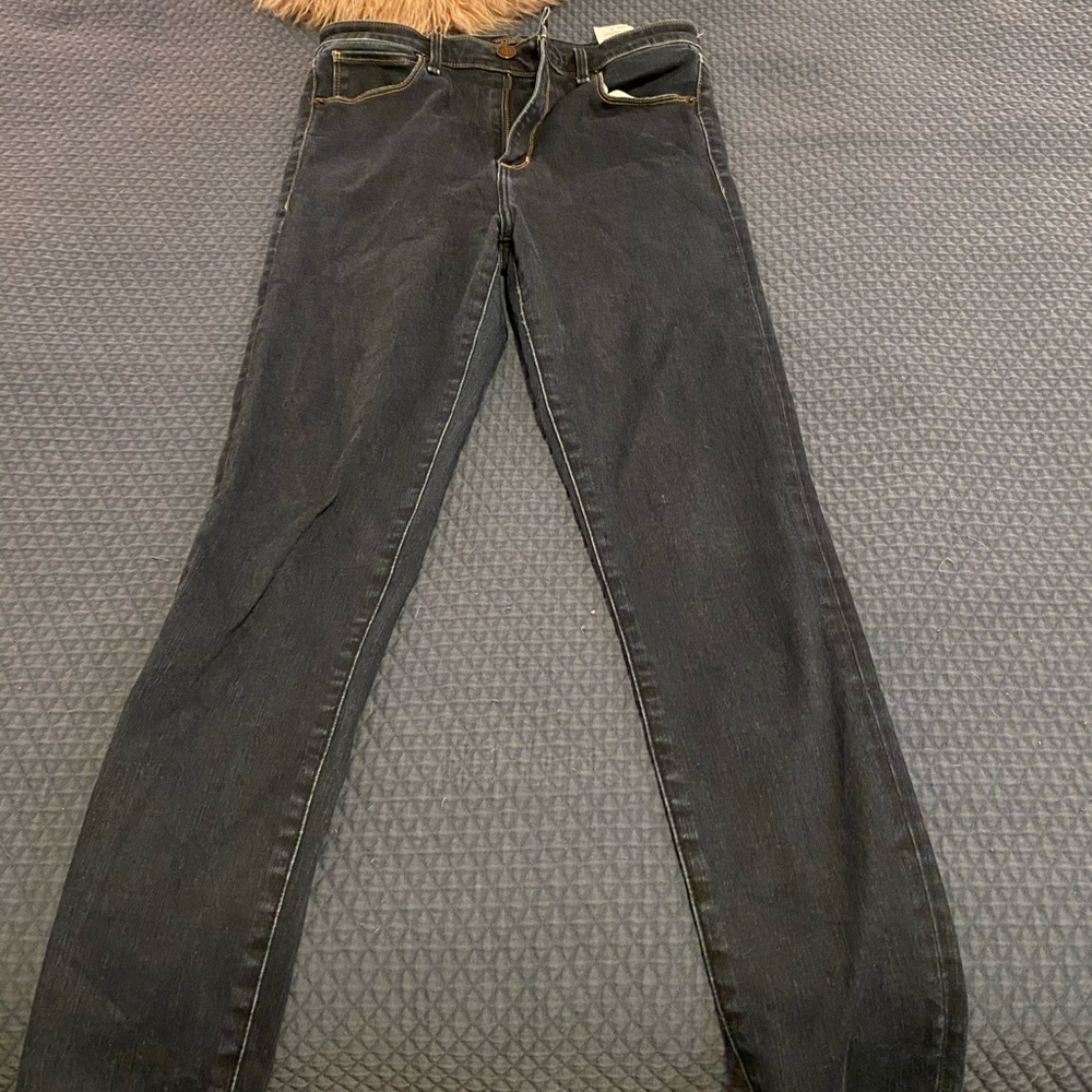 Abercrombie High Rise Skinny Ankle Jeans